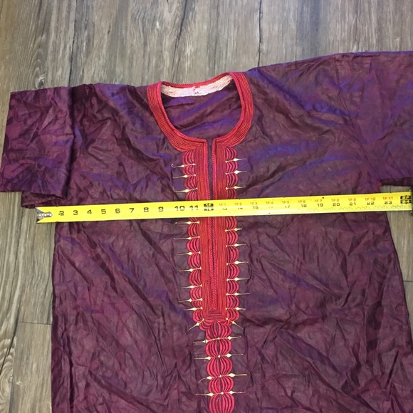 Purple African Shirt - Picture 6 of 10